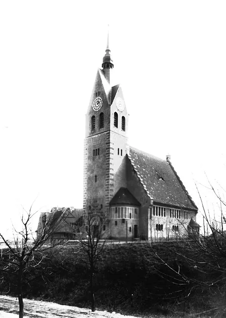 Kirche aussen, 1911